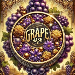 An artistic depiction of 'Grape Hash'