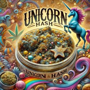 An artistic depiction of 'Unicorn Hash'