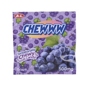 Chewww Grape 500mg THC