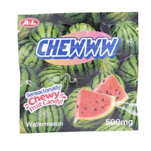 Chewww Watermelon 500mg THC