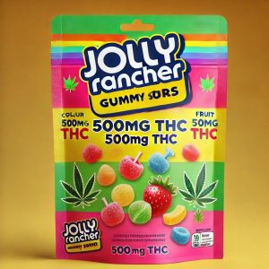 Jolly Rancher Gummy Sours 500mg THC Product Image