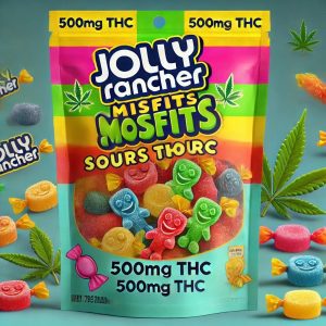 Jolly Rancher Misfits Sours 500mg THC Product Image