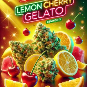 Lemon Cherry Gelato Cannabis Artwork (1)