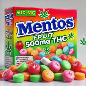 Mentos Fruit 500mg THC Product Image