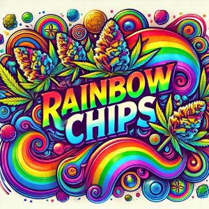 Rainbow Chips Cannabis Strain Artwork