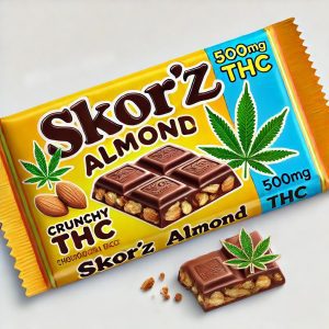 Skorz Almond 500mg THC Product Image