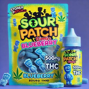 Stoner Patch Dummies Blueberry 500mg THC Product Image