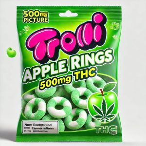 Trolli Apple Rings 500mg THC Product Image