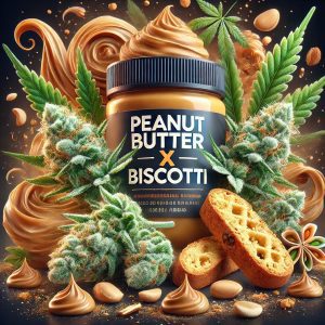 peanut butter biscotti realistic artwork