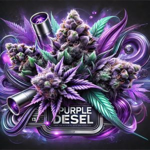 purple diesel new realistic artwork