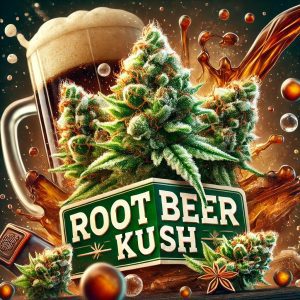 root beer kush realistic artwork