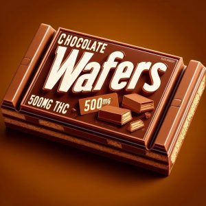 Chocolate Wafers 500mg THC