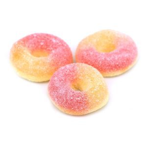 Dank Peachie Rings 600mg THC