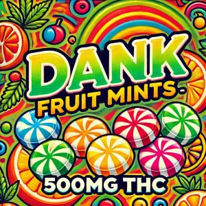 Dank Fruit Mints 500mg THC