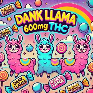 Dank Llamas 600mg THC