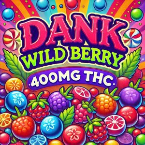 Dank Wild Berry 400mg THC