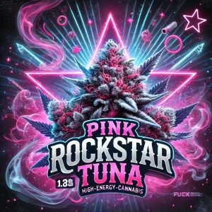 Pink Rockstar Tuna Cannabis Artwork