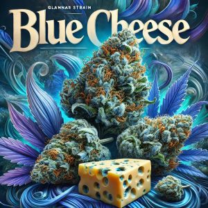 blue cheese realistic artwork