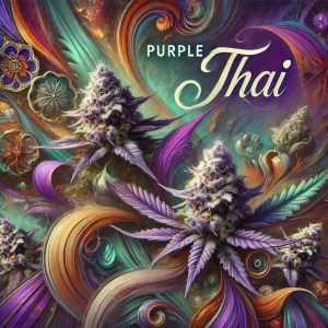 purple thai artistic artwork