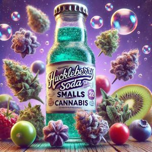 Huckleberry Soda Smalls Cannabis Artwork Realistic