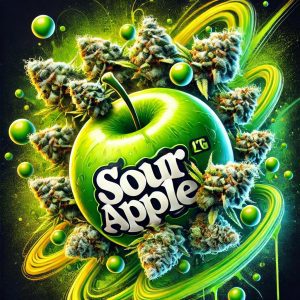 Sour Apple Cannabis Artwork